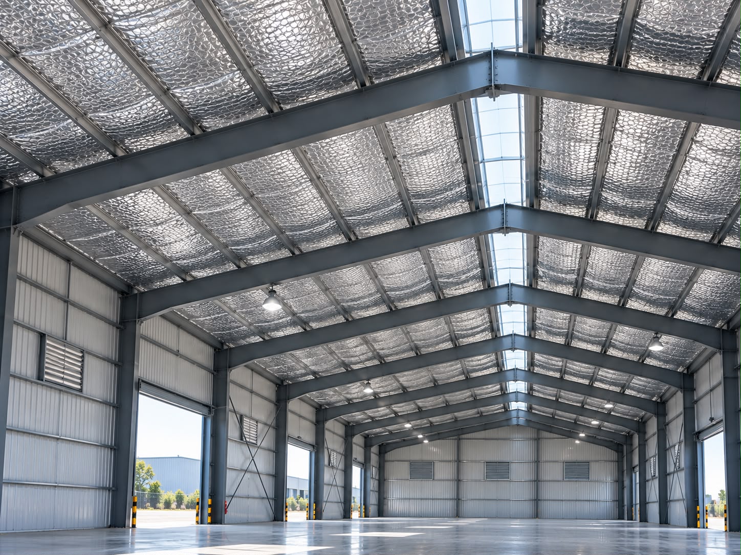PEB roof insulation