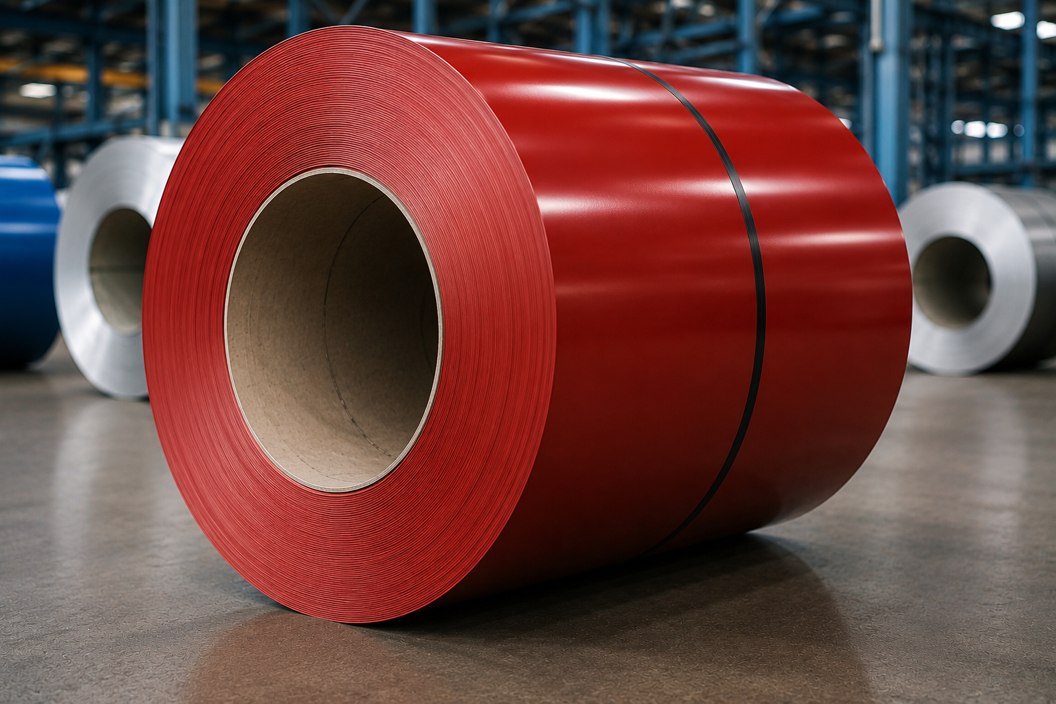 Colour Coated Steel Coils