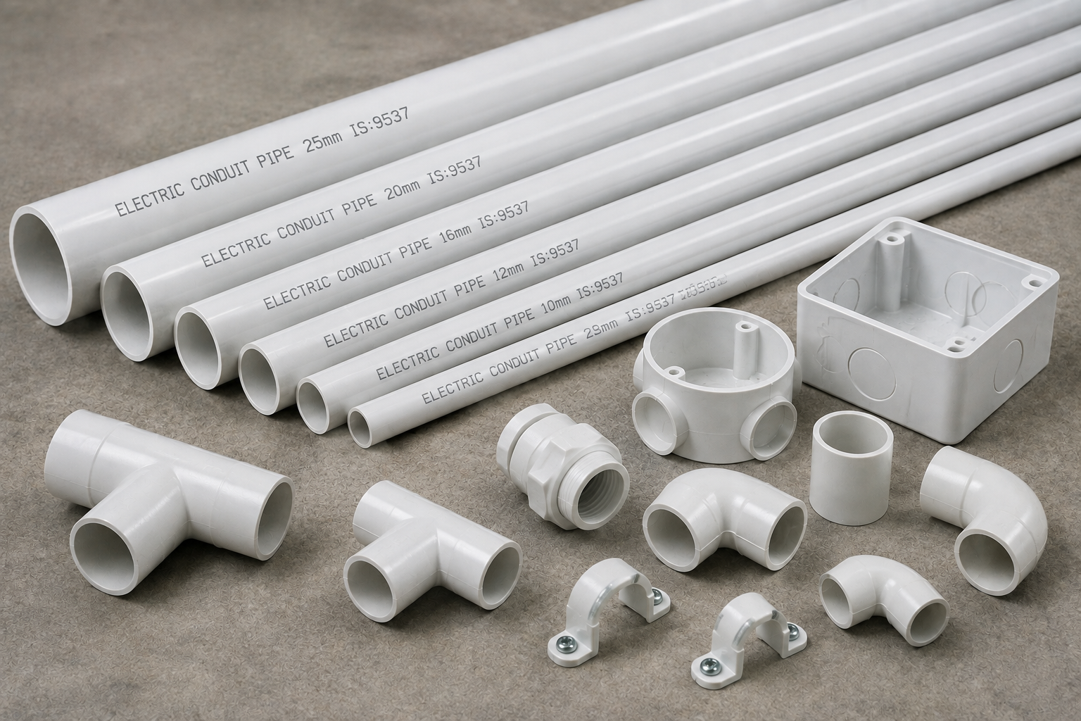 Electric Conduit Pipe & Fittings